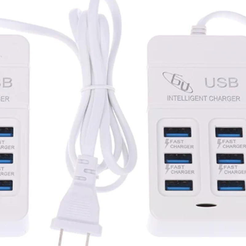 Usb Hub Type C - 1 шт., вилка стандарта США, 6