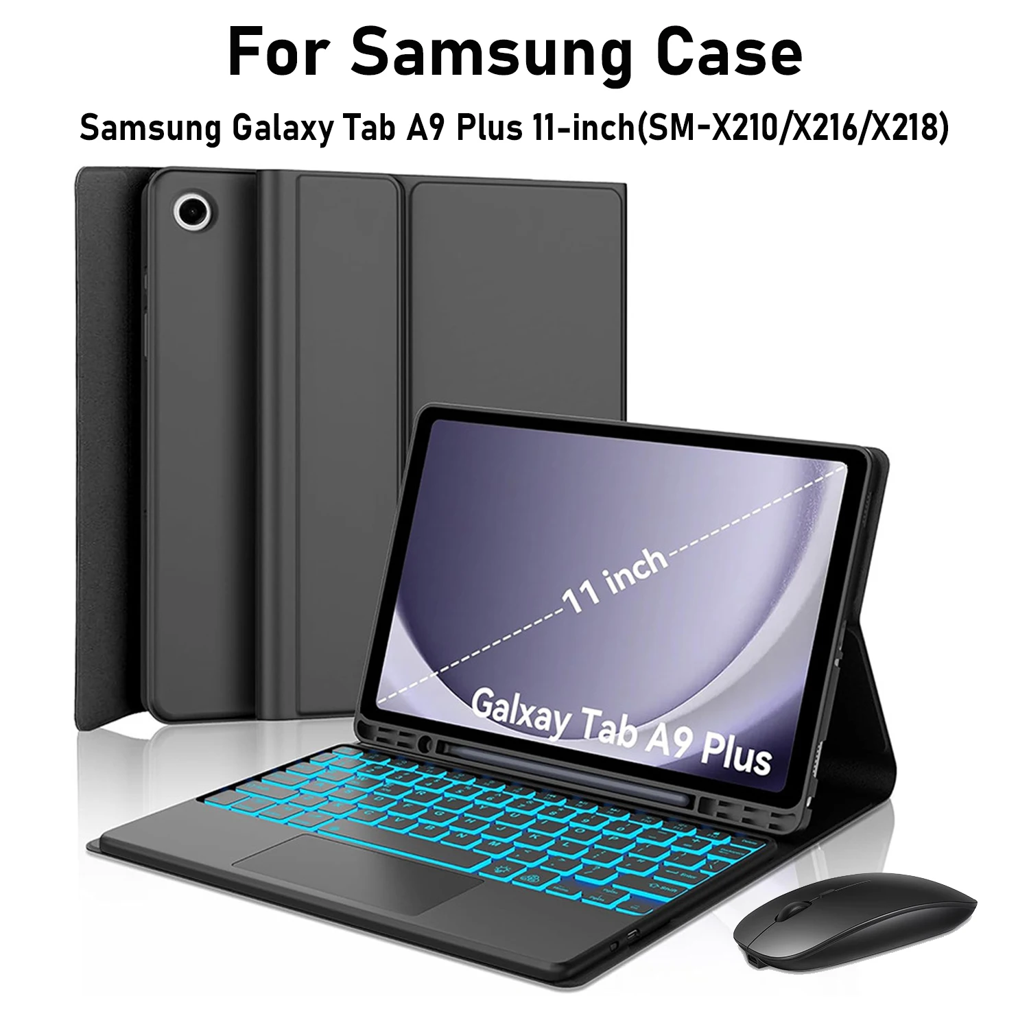 Galaxy Tablet Accessories - Чехол-клавиатура для Samsung Galaxy Tab A9
