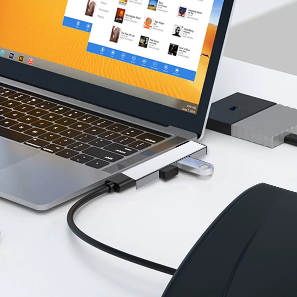 Usb Hub Type C - 3-в-1 USB-док-станция OTG USB 3.0/Type-C 3.0