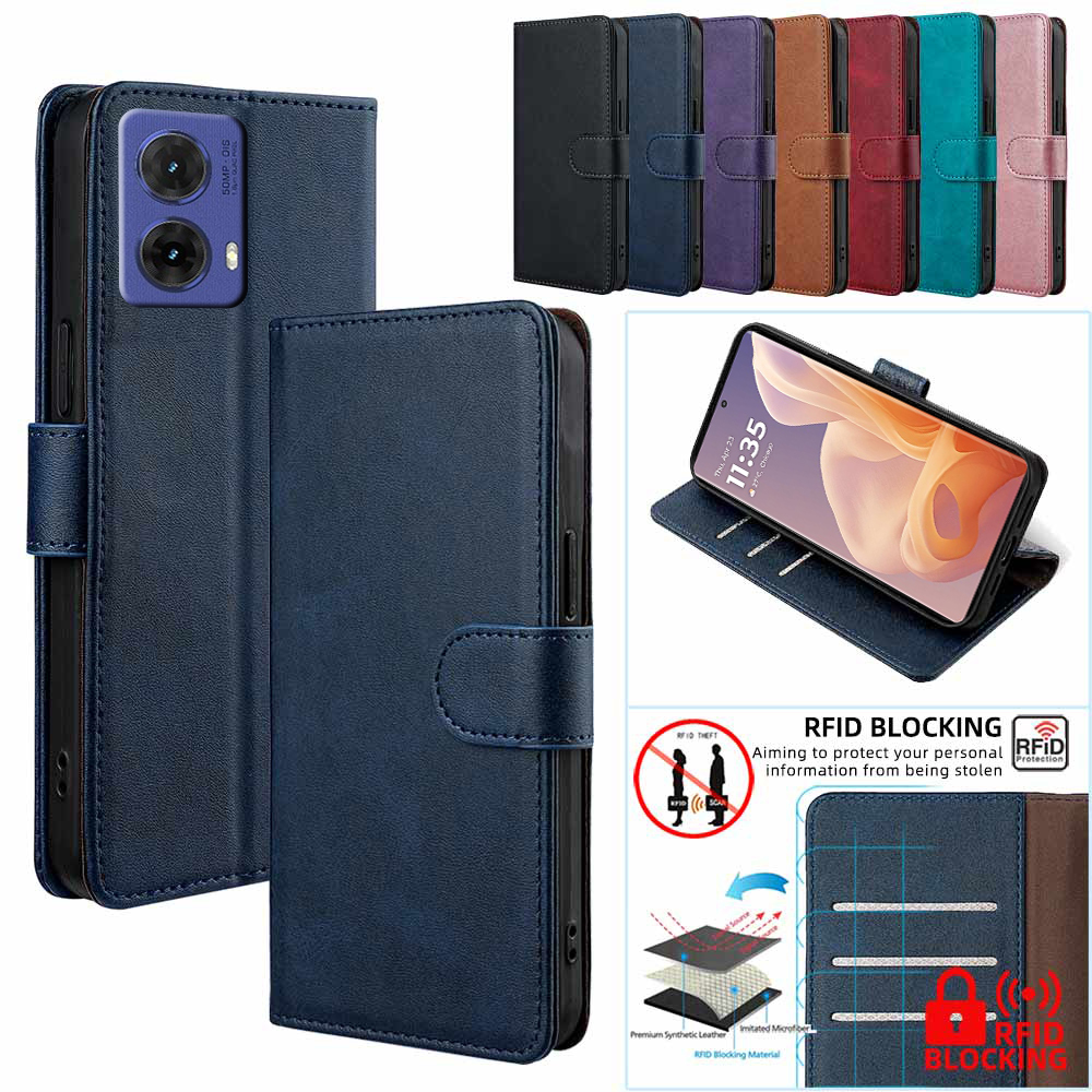Motorola Tablet Accessories - Чехол-бумажник для телефона с защитой от