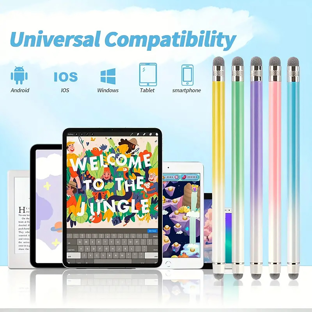 Tablet Pencil Accessories - Набор из 1 сенсорной ручки, подходит