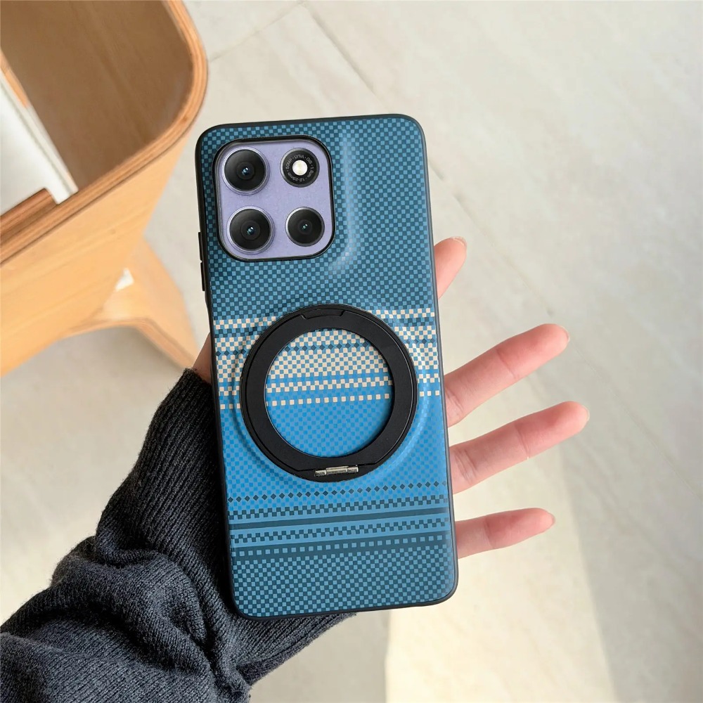 Motorola Tablet Accessories - Роскошный кожаный чехол с металлическим кольцом