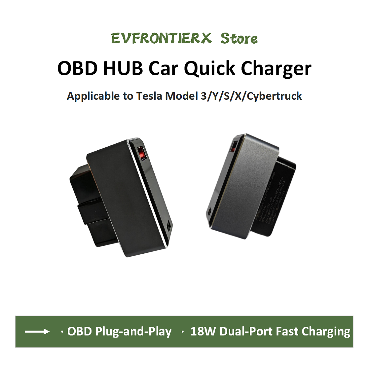 Usb Hub Type C - Адаптер питания для быстрой зарядки OBD