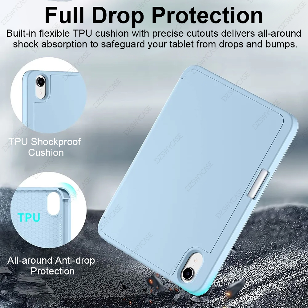Чехол для iPad Mini 6/7 A17 Pr – обзор и цена Case With Pencil Holder