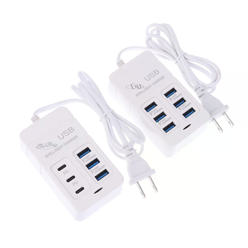 1 шт., вилка стандарта США, 6  – обзор и цена Usb Hub Type C