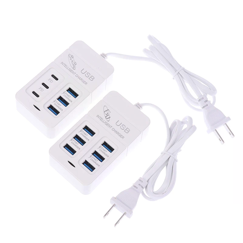 1 шт., вилка стандарта США, 6  – обзор и цена Usb Hub Type C