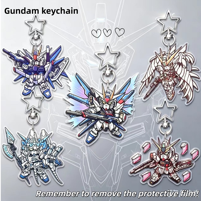 Брелок из акрила серии Gundam  – обзор и цена Case With Pencil Holder