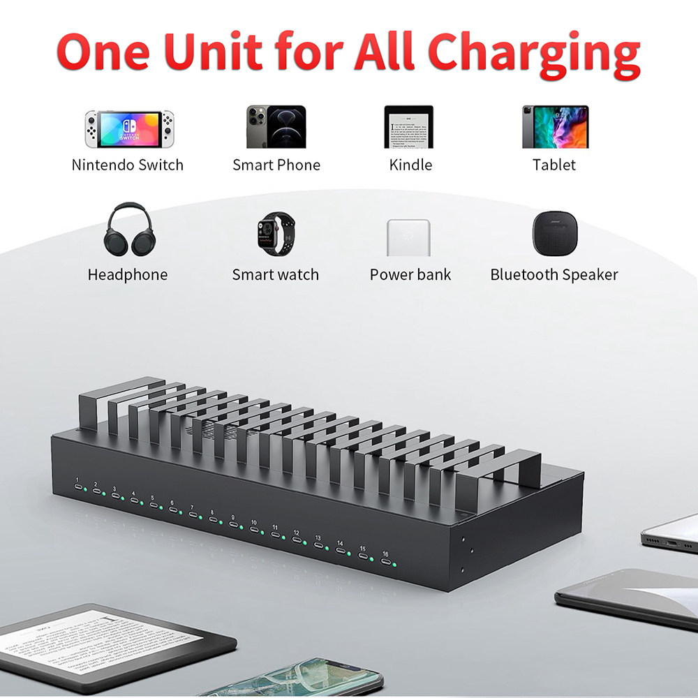 CA16-165C 16-портовый USB Type – обзор и цена Usb Hub Type C